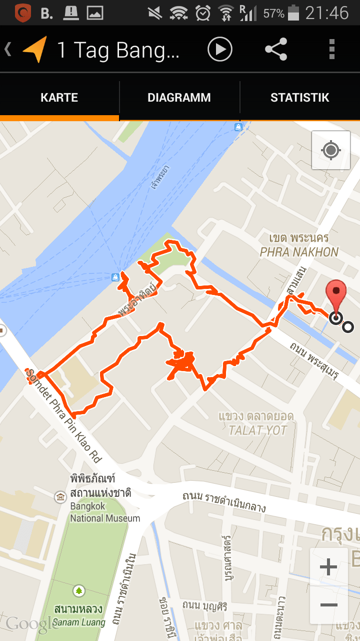 Spaziergang durch Bangkok, um Kaosan Rd herum image